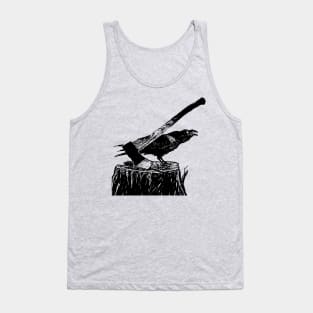 Raven and an axe Tank Top